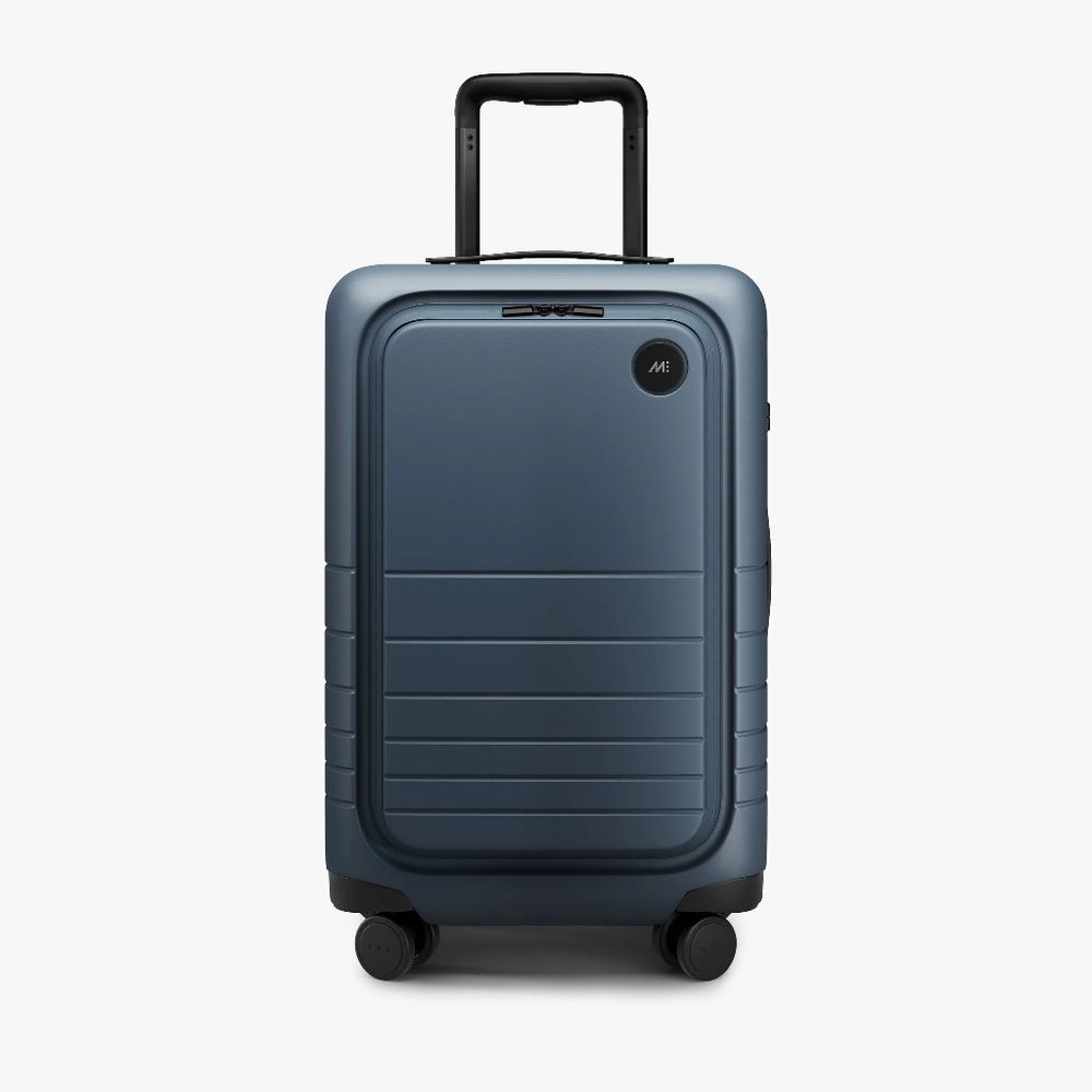 Monos Carry-on Pro Luggage Ocean Blue